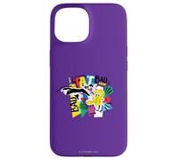 Carcasa para iPhone 15 Looney Tunes Tweety Slyvester Chase is On