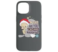 Carcasa para iPhone 15 Looney Tunes Tweety Who You Calling Naughty?