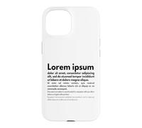 Carcasa para iPhone 15 Lorem Ipsum | Frases en latín, Diseño Gráfico, Edición de Textos