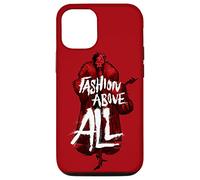 Carcasa para iPhone 15 Los villanos de Disney Cruella de Vil Fashion Above All Red