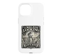Carcasa para iPhone 15 Lots Wife Circa 1900 BC Divertido Fe Humor Diseño Chistes Chistes