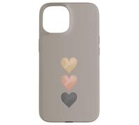Carcasa para iPhone 15 Love - Three Hearts