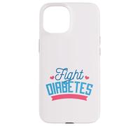 Carcasa para iPhone 15 Lucha LA Diabetes Concientización sobre la Diabetes Caminata Meme T1D T2D Meme