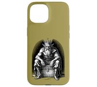 Carcasa para iPhone 15 Mammon Demon - El Peso silencioso de la codicia