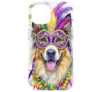 Carcasa para iPhone 15 Mardi Gras Berger Picard Perro