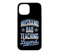 Carcasa para iPhone 15 Marido Papá Enseñando Leyenda Padres Día Maestro