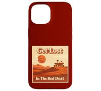 Carcasa para iPhone 15 Mars Rover Get Lost In The Red Dust Retro Space Exploration
