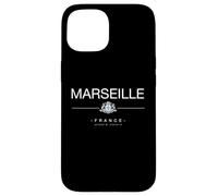 Carcasa para iPhone 15 Marsella Francia Viaje a Francia Regalo de Marsella