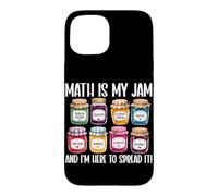 Carcasa para iPhone 15 Math Is My Jam Funny Matemáticas Profesor Álgebra Cálculo Estudiante