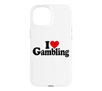 Carcasa para iPhone 15 ME Encanta CORAZÓN APUESTAS Casinos Trading Las Vegas