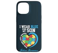 Carcasa para iPhone 15 Me Pongo Azul para mi Hijo - Apoyo a los Padres de concienciación sobre el Autismo