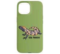 Carcasa para iPhone 15 Mens Womens Kids Desert Lizard Reptile Gila Monster Lover