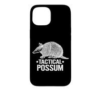 Carcasa para iPhone 15 Mens Womens Kids Girls Funny Tactical Possum Armadillo Lover
