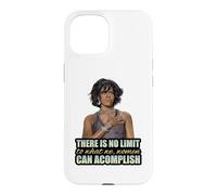 Carcasa para iPhone 15 Mes de la Historia Negra Michelle Obama Día del Presidente Mujeres