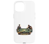 Carcasa para iPhone 15 Mesa Antes del Ego Billar Estrategia Arte