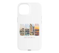 Carcasa para iPhone 15 Mezquitas de Turquía, Bósforo y bazares - Vacaciones Estambul