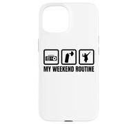 Carcasa para iPhone 15 Mi Rutina de Fin de Semana B-Boy Breakdance