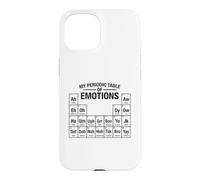 Carcasa para iPhone 15 Mi Tabla Periódica de Emociones Ah AW Eh Sonidos Divertidos Ciencia