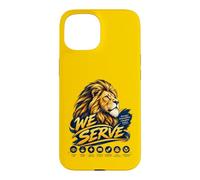 Carcasa para iPhone 15 Miembros del Club de Leones Que servimos para el Trabajo de Servicio