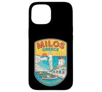 Carcasa para iPhone 15 Milos Grecia Travel Souvenir City Gift