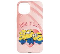 Carcasa para iPhone 15 Minions Hug It out