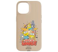 Carcasa para iPhone 15 Minions & Monsters Show Me That Smile