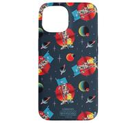 Carcasa para iPhone 15 Minions & Monsters Space Invasion