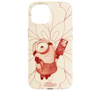 Carcasa para iPhone 15 Minions Stuart Lunar New Year Blossoms
