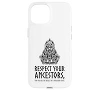 Carcasa para iPhone 15 Mitología vikinga - Respeta a Tus antepasados - Dios nórdico Odin
