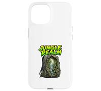 Carcasa para iPhone 15 Mochila Jungle Adventure Nature Explorer Escape