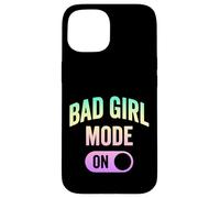 Carcasa para iPhone 15 Modo de Chica Mala en la Noche de Chicas Malas