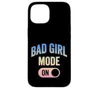Carcasa para iPhone 15 Modo de Chica Mala en la Noche de Chicas Malas