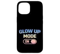 Carcasa para iPhone 15 Modo Glow Up en Divertidos Viajes de Chicas Malas