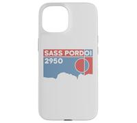 Carcasa para iPhone 15 Monte SASS Pordoi Sella Macizo Dolomitas Italia Senderismo Regalos
