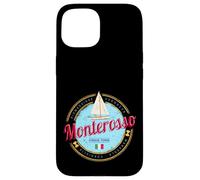 Carcasa para iPhone 15 Monterosso Cinque Terre La Spezia Retro Italia Vintage