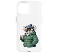 Carcasa para iPhone 15 Motivos de Animales Fiesta Koala - Esquí Invierno Fiesta