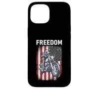 Carcasa para iPhone 15 Motocicleta Freedom Rider