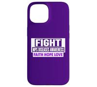 Carcasa para iPhone 15 MPS Awareness Shirt - Combate Mps Diseases Awareness