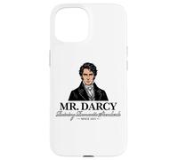 Carcasa para iPhone 15 Mr. Darcy arruinando los estándares románticos Desde 1813 Divertido