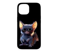 Carcasa para iPhone 15 Murciélago Zorro Volador Dulce Vampiro Murciélagos