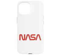 Carcasa para iPhone 15 NASA - Logotipo de Gusano Retro
