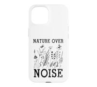 Carcasa para iPhone 15 Nature Over Noise Hiking Wildflower Adventure Butterfly
