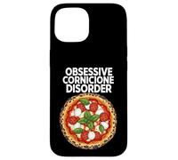 Carcasa para iPhone 15 Neapolitan Pizza Obsessive Cornicione Disorder Chef