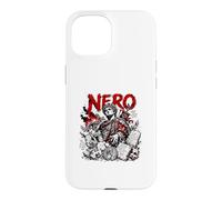 Carcasa para iPhone 15 Nero Emperador Romano Antiguo Roma Ciudad Ardiente
