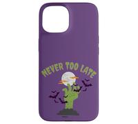 Carcasa para iPhone 15 Never Too Late - Humor de vejez Zombi Relajante Divertido