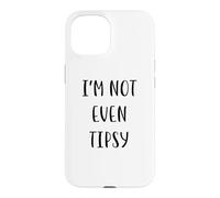 Carcasa para iPhone 15 Ni Siquiera Estoy Borracho Funny Idea White Lie Party
