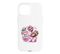 Carcasa para iPhone 15 No Aburrido Solo Avestruz sin Pedir disculpas