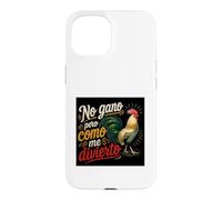 Carcasa para iPhone 15 No Gano Pero como Me Divierto