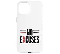 Carcasa para iPhone 15 No Hay Excusas Diciendo Motivacional