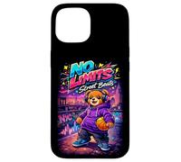 Carcasa para iPhone 15 No Limits Street Beats New York Teddy Bear Street Basketball